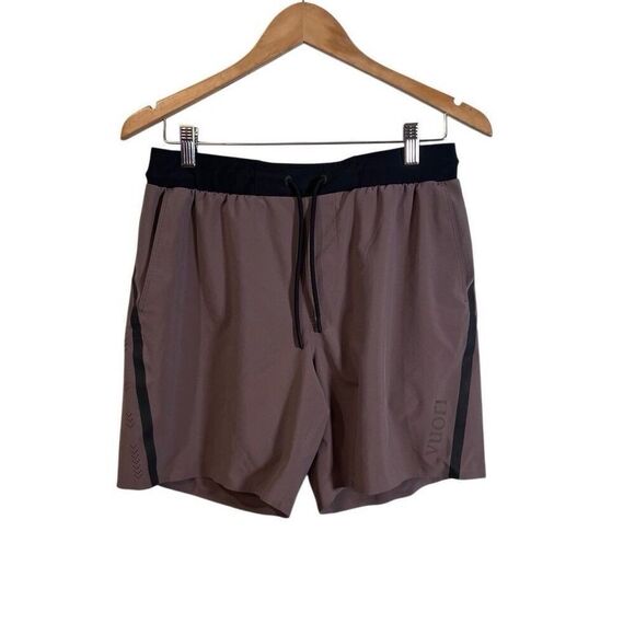 Vuori Domain Performance Short Mens Lined Medium Color Fossil - Picture 1 of 13